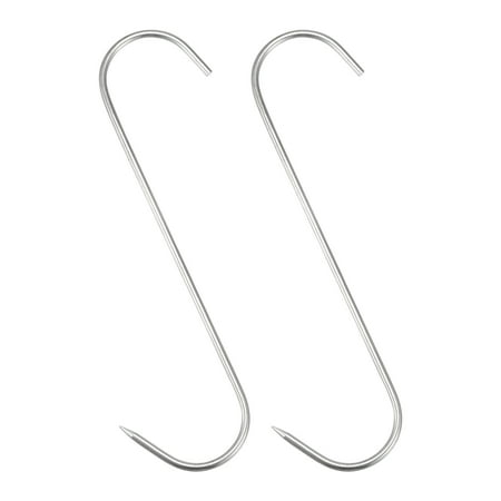 Uxcell 8.86 Meat Hooks 0.16 Thick Stainless Steel S-Hook Meat Processing Hanging 2Pack
Uxcell 8.86 Meat Hooks 0.16 Thick Stainless Steel S-Hook Meat Processing Hanging 2Pack