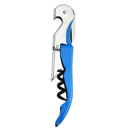 Professional Corkscrew Wine Openers Upgraded With Heavy Duty Stainless Steel Hinges Wine Key for Restaurant Waiters Sommelier Bartenders blue blue,G20088
Professional Corkscrew Wine Openers Upgraded With Heavy Duty Stainless Steel Hinges Wine Key for Restaurant Waiters Sommelier Bartenders blue blue,G20088