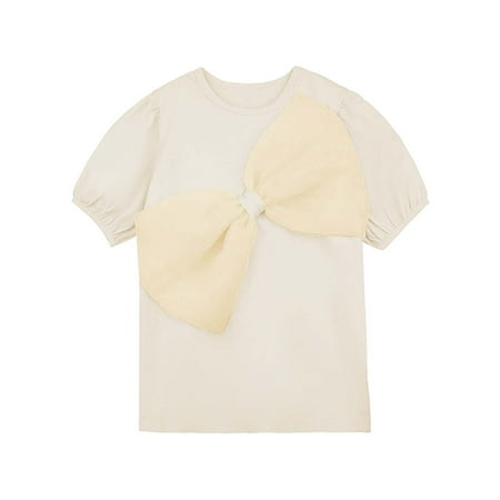 Toddler Kids Girls Dress Solid Color Short Sleeve O-Neck Summer Cute Bow Outfit For 3 To 8 Years Sundress Soft Flowy Dresses
Toddler Kids Girls Dress Solid Color Short Sleeve O-Neck Summer Cute Bow Outfit For 3 To 8 Years Sundress Soft Flowy Dresses