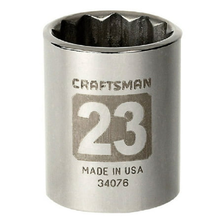 Craftsman Craftsman CMMT44240 Shallow Socket 1/2 Inch Drive