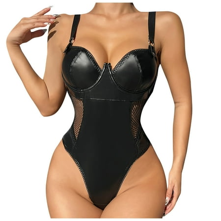 Womens Lingerie Sets Clearance Tight Fit Bib Pants Coverall Undershirts Set Bikini Underwear for Women Black S
Womens Lingerie Sets Clearance Tight Fit Bib Pants Coverall Undershirts Set Bikini Underwear for Women Black S