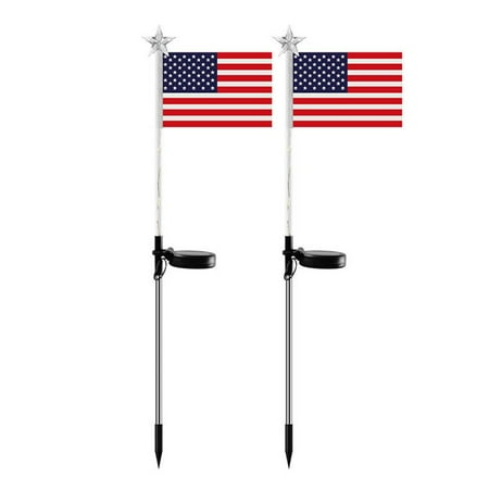 Yungwalm Patriotic Garden Flag American Flag Solar Powered Light Solar Powered LED U.S. Flags Flagpole Light for Ground Patio Yard Path Doorway Set of 2 original
Yungwalm Patriotic Garden Flag American Flag Solar Powered Light Solar Powered LED U.S. Flags Flagpole Light for Ground Patio Yard Path Doorway Set of 2 original