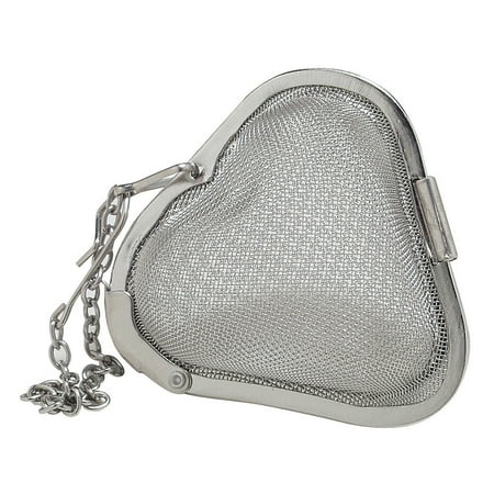 Accessories Infusers Mesh Heart Shaped Tea & Spice Infuser 2 Stainless Steel 235104 OC
Accessories Infusers Mesh Heart Shaped Tea & Spice Infuser 2 Stainless Steel 235104 OC