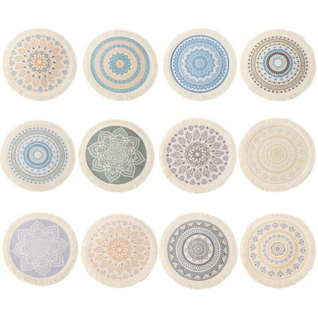 Neutral Place Mat for Dining Table|Heat Resistant Neutral Woven Place Mat|Cotton Woven Mandala Tassels Circle Place Mat for Kitchen Dining Wedding Farmhouse
Neutral Place Mat for Dining Table|Heat Resistant Neutral Woven Place Mat|Cotton Woven Mandala Tassels Circle Place Mat for Kitchen Dining Wedding Farmhouse