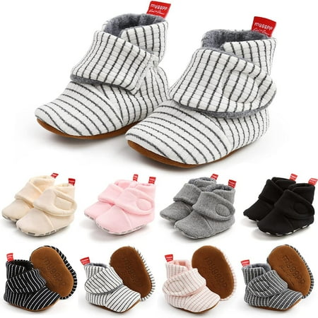 Baby Booties Infant Newborn Boys Girls Slippers Warm Crib Sock Shoes Indoor First Walker Prewalker
Baby Booties Infant Newborn Boys Girls Slippers Warm Crib Sock Shoes Indoor First Walker Prewalker