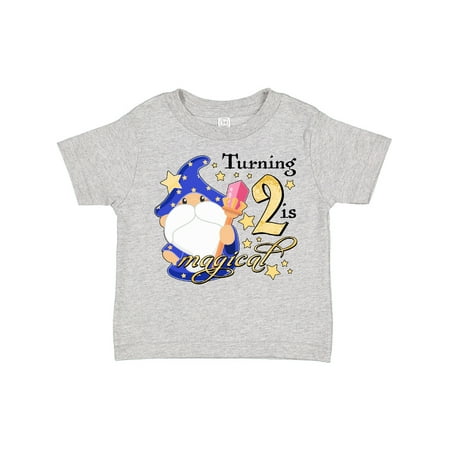Inktastic Turning Two is Magical- Wizard Birthday Gift Toddler Boy or Toddler Girl T-Shirt
Inktastic Turning Two is Magical- Wizard Birthday Gift Toddler Boy or Toddler Girl T-Shirt