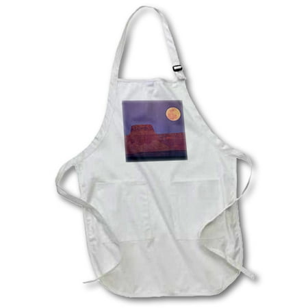 3dRose Moon rising over Tower Butte. Arizona United States. - Full Length Apron 24 by 30-inch White With Pockets
3dRose Moon rising over Tower Butte. Arizona United States. - Full Length Apron 24 by 30-inch White With Pockets