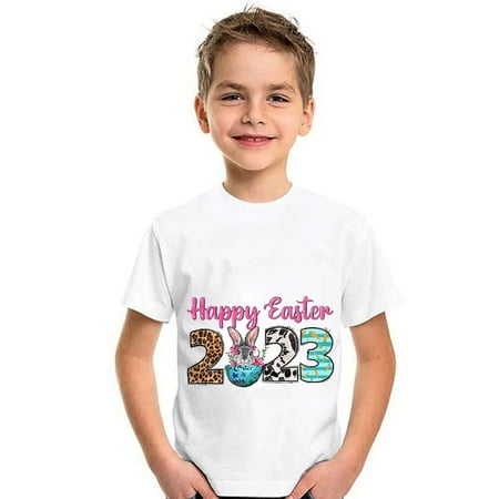 Cathalem Sleeve Large Easter Day Prints Shirts Toddler Girl Boys Short Sleeve Bunny T Shirt Kids Girls Thermal Undershirts Boys Blue 7-8 Years
Cathalem Sleeve Large Easter Day Prints Shirts Toddler Girl Boys Short Sleeve Bunny T Shirt Kids Girls Thermal Undershirts Boys Blue 7-8 Years