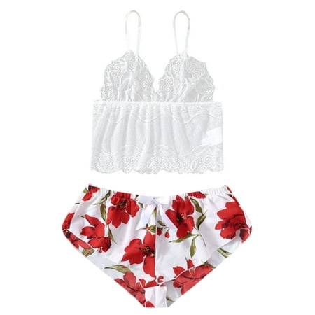 iOPQO lingerie for women Women s Fun Underwear Love Printed Lace Splicing Two-piece Suit White S
iOPQO lingerie for women Women s Fun Underwear Love Printed Lace Splicing Two-piece Suit White S