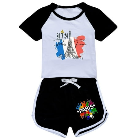 LEIWAO Baby Girls Clothing Set Summer Children Kid Boys Girls Soft Short Sleeve Shirt Blouse Top And Shorts Casual Two Piece Outfit Set Short Sets Kids 2Pc Outfits Kids Cute Clothes
LEIWAO Baby Girls Clothing Set Summer Children Kid Boys Girls Soft Short Sleeve Shirt Blouse Top And Shorts Casual Two Piece Outfit Set Short Sets Kids 2Pc Outfits Kids Cute Clothes