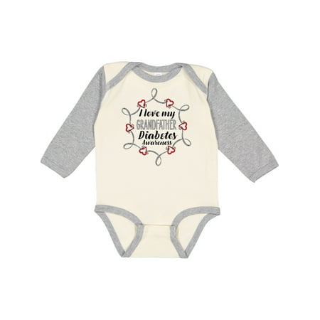 Inktastic I Love My Grandfather Diabetes Awareness Gift Baby Boy or Baby Girl Long Sleeve Bodysuit
Inktastic I Love My Grandfather Diabetes Awareness Gift Baby Boy or Baby Girl Long Sleeve Bodysuit