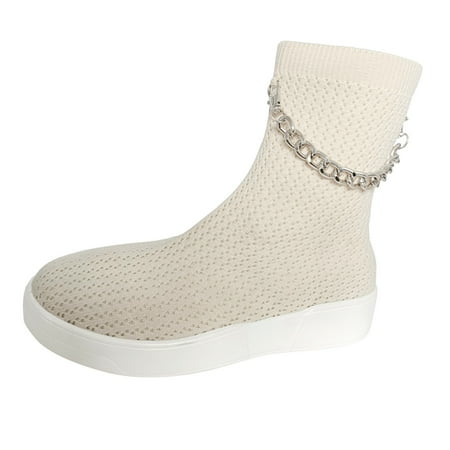 TAIAOJING Women s Boots Ladies Fashion Solid Color Breathable Mesh Chain Decorative Flat Casual Short Boots Winter Warm Shoes
TAIAOJING Women s Boots Ladies Fashion Solid Color Breathable Mesh Chain Decorative Flat Casual Short Boots Winter Warm Shoes