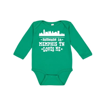 Inktastic Memphis Tennessee Someone Loves Me Skyline Gift Baby Boy or Baby Girl Long Sleeve Bodysuit
Inktastic Memphis Tennessee Someone Loves Me Skyline Gift Baby Boy or Baby Girl Long Sleeve Bodysuit