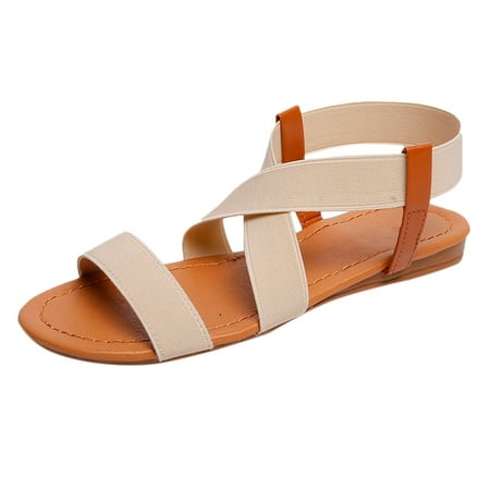 YTJX Women Low Heel Anti Skidding Beach Shoes Cross Strap Sandals Peep-toe Sandals
YTJX Women Low Heel Anti Skidding Beach Shoes Cross Strap Sandals Peep-toe Sandals
