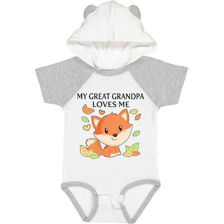 Inktastic My Great Grandpa Loves Me- Little Fox Gift Baby Boy or Baby Girl Bodysuit
Inktastic My Great Grandpa Loves Me- Little Fox Gift Baby Boy or Baby Girl Bodysuit