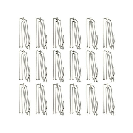 NUOLUX 1 Set 50pcs Stainless Steel Curtain Claw Hooks Four Claw Hooks (Steel Color)
NUOLUX 1 Set 50pcs Stainless Steel Curtain Claw Hooks Four Claw Hooks (Steel Color)