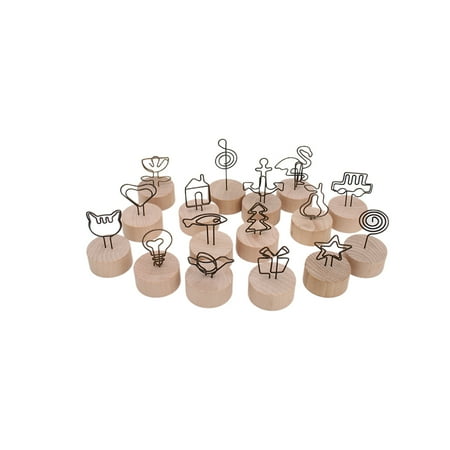16Pcs Wooden Memo Clip Desktop Photo Clip Office Business Holder Place Holder Flamingo Flower Shape Home Decoration for Home Wedding
16Pcs Wooden Memo Clip Desktop Photo Clip Office Business Holder Place Holder Flamingo Flower Shape Home Decoration for Home Wedding