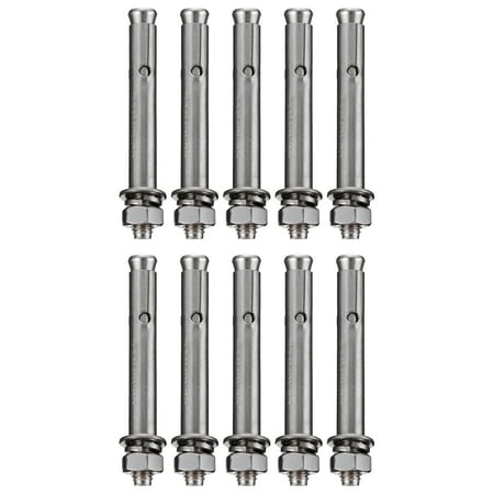 10Pcs Pool Safety Cover Anchor Expansion Bolts External Hex Expansion Bolt