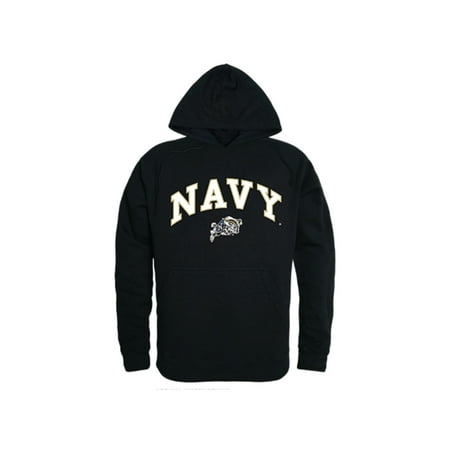 United States Naval Academy Midshipmen Campus Hoodie Sweatshirt Black