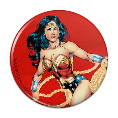 Wonder Woman Character Kitchen Refrigerator Locker Button Magnet