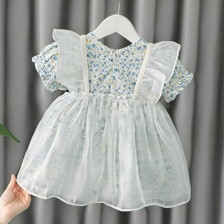 kpoplk Tutu Dresses For Toddler Girls Toddler Kids Girls Tulle Patchwork Bow Floral Print Summer Princess Summer Toddler Dress(White)
kpoplk Tutu Dresses For Toddler Girls Toddler Kids Girls Tulle Patchwork Bow Floral Print Summer Princess Summer Toddler Dress(White)