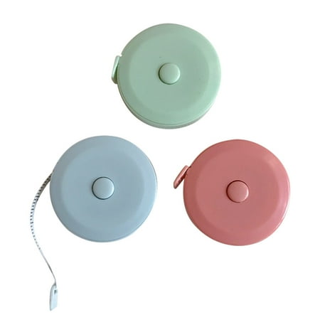 Meijiashe measure tape 3 Pcs Creative and Retractable Measure Tape Portable Body Measurement Tailor Sewing Craft Cloth Measuring Tape (Pink/Sky Blue/Light Green Each Color 1pc)
Meijiashe measure tape 3 Pcs Creative and Retractable Measure Tape Portable Body Measurement Tailor Sewing Craft Cloth Measuring Tape (Pink/Sky Blue/Light Green Each Color 1pc)