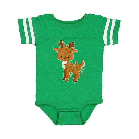 Inktastic Cute Reindeer with Christmas Lights Gift Baby Boy or Baby Girl Bodysuit
Inktastic Cute Reindeer with Christmas Lights Gift Baby Boy or Baby Girl Bodysuit