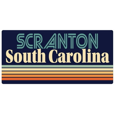 Scranton South Carolina 5 x 2.5-Inch Fridge Magnet Retro Design