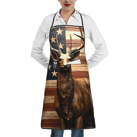 Pofeuu Deer American Flag Vintage Print Aprons with Pockets Cute Aprons for Kitchen Cooking Server Barber Chef Apron
Pofeuu Deer American Flag Vintage Print Aprons with Pockets Cute Aprons for Kitchen Cooking Server Barber Chef Apron