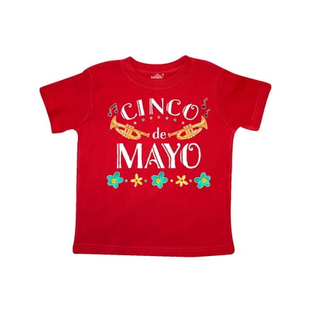 Inktastic Cinco De Mayo with Trumpets and Flowers Gift Toddler Boy or Toddler Girl T-Shirt
Inktastic Cinco De Mayo with Trumpets and Flowers Gift Toddler Boy or Toddler Girl T-Shirt