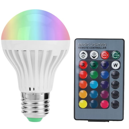 3W 85-265V Multi-Color Decorative Lamp with Remote Control RGB E27 LED Bulb
3W 85-265V Multi-Color Decorative Lamp with Remote Control RGB E27 LED Bulb