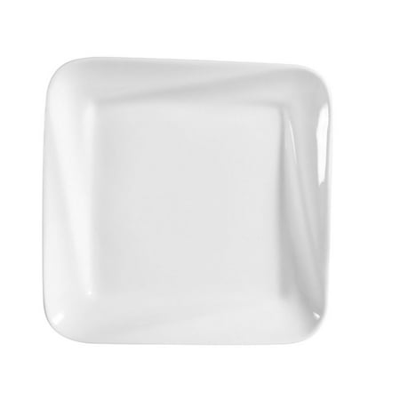 Princesquare Deep Square Plate 12 Sq. X 1 5/8 H Porcelain 6 packs