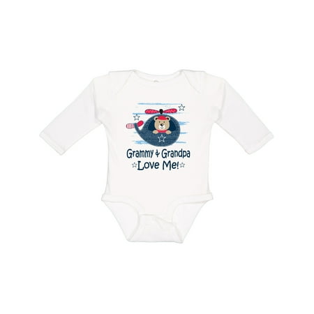 Inktastic Grammy and Grandpa Love Me Grandson Outfit Gift Baby Boy Long Sleeve Bodysuit
Inktastic Grammy and Grandpa Love Me Grandson Outfit Gift Baby Boy Long Sleeve Bodysuit