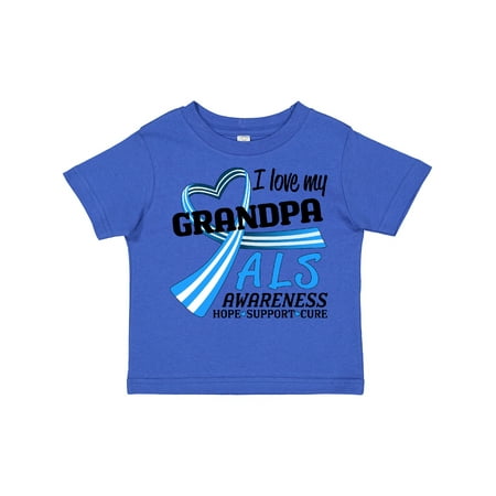 Inktastic I Love My Grandpa ALS Awareness Support Care Cure Gift Toddler Boy or Toddler Girl T-Shirt
Inktastic I Love My Grandpa ALS Awareness Support Care Cure Gift Toddler Boy or Toddler Girl T-Shirt