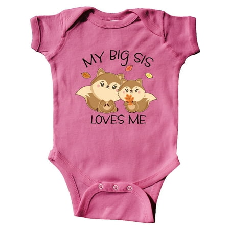 Inktastic My Big Sis Loves Me with Cute Squirrels in Autumn Gift Baby Boy or Baby Girl Bodysuit
Inktastic My Big Sis Loves Me with Cute Squirrels in Autumn Gift Baby Boy or Baby Girl Bodysuit