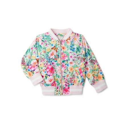 Urban Republic Toddler Girls Sateen Bomber Jacket Sizes 12M-4T