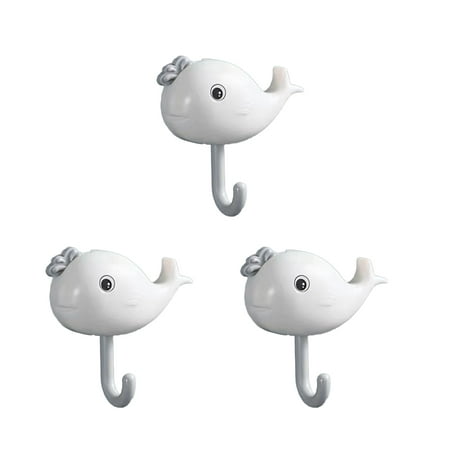 3-Packs Adhesive Wall Hanger Whale Shape Lovely Hooks for Hanging Coat Hat Towel Robe Hook Rack for Bathroom and Bedroom
3-Packs Adhesive Wall Hanger Whale Shape Lovely Hooks for Hanging Coat Hat Towel Robe Hook Rack for Bathroom and Bedroom