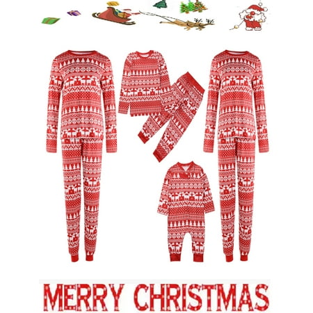 Sunisery Christmas Family Pajama Matching Sets Print Long Sleeve Tops and Trousers Festival Sleepwear Outfits for Women Men
Sunisery Christmas Family Pajama Matching Sets Print Long Sleeve Tops and Trousers Festival Sleepwear Outfits for Women Men