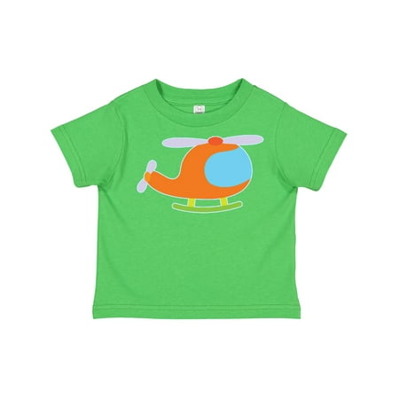 Inktastic Helicopter Cute Flying Gift Toddler Boy or Toddler Girl T-Shirt