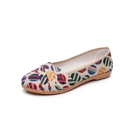 Eloshman Ladies Flats Slip On Flat Shoes Non-slip Loafers Walking Fashion Comfort Casual Shoe Lightweight Red 6
Eloshman Ladies Flats Slip On Flat Shoes Non-slip Loafers Walking Fashion Comfort Casual Shoe Lightweight Red 6