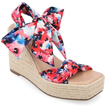 Journee Collection Womens Surria Tru Comfort Foam Espadrille Platform Wedge Sandals
Journee Collection Womens Surria Tru Comfort Foam Espadrille Platform Wedge Sandals