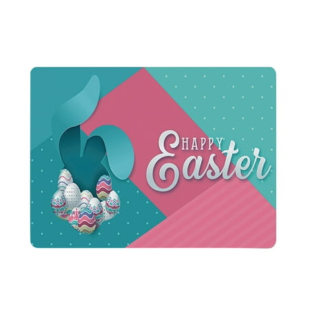 Wovilon Mouse Pad Happy Easter Personalized Mouse Pad Keyboard Pad Writing Pad Desk Pad
Wovilon Mouse Pad Happy Easter Personalized Mouse Pad Keyboard Pad Writing Pad Desk Pad