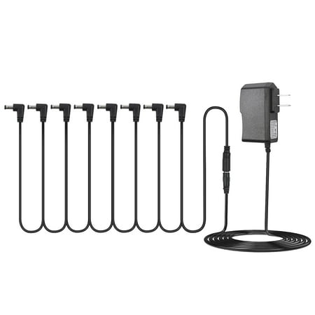 Ammoon Guitar Effect Pedal Power Supply Adapter with 8 Ways Daisy Chain Cable Power Line Right Angle
Ammoon Guitar Effect Pedal Power Supply Adapter with 8 Ways Daisy Chain Cable Power Line Right Angle