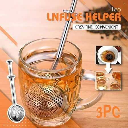 Christmas Clearance! SuoKom Creative Stainless Steel Tea Infuser Tea Strainer Hanging Tea Strainer Tea Compartment Kitchen Tool
Christmas Clearance! SuoKom Creative Stainless Steel Tea Infuser Tea Strainer Hanging Tea Strainer Tea Compartment Kitchen Tool
