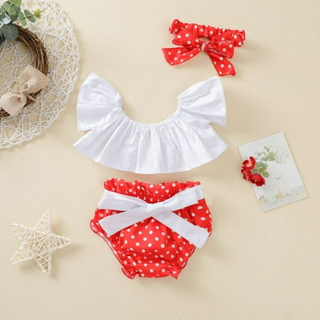 CHGBMOK Clearance Toddler Baby Girls Wave Point Print Climbing Clothes Flying Sleeve Three-Piece
CHGBMOK Clearance Toddler Baby Girls Wave Point Print Climbing Clothes Flying Sleeve Three-Piece