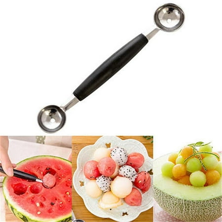 2 pack Double Sided Fruit Melon Ball Scoop 2 in 1 Stainless Steel Scoop Knife 18cm
2 pack Double Sided Fruit Melon Ball Scoop 2 in 1 Stainless Steel Scoop Knife 18cm