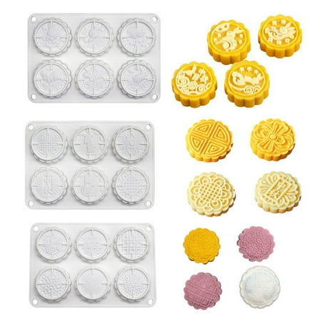 Fogcroll Soap Mold 6 Cavities Anti-deform Lightweight DIY Decoration Silicone 3D Mooncake Mold Kitchen Supplies
Fogcroll Soap Mold 6 Cavities Anti-deform Lightweight DIY Decoration Silicone 3D Mooncake Mold Kitchen Supplies