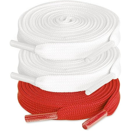 Flat Shoe Laces for Sneakers Shoelaces for Sneakers Athletic Running Shoes Boot Strings 3 Pair
Flat Shoe Laces for Sneakers Shoelaces for Sneakers Athletic Running Shoes Boot Strings 3 Pair