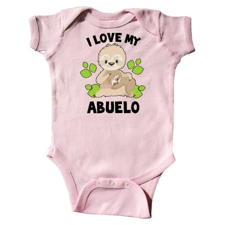 Inktastic Cute Sloth I Love My Abuelo with Green Leaves Gift Baby Boy or Baby Girl Bodysuit
Inktastic Cute Sloth I Love My Abuelo with Green Leaves Gift Baby Boy or Baby Girl Bodysuit