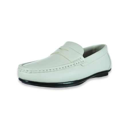 Easy Strider Boys Driving Moccasin Shoes - white 11 toddler